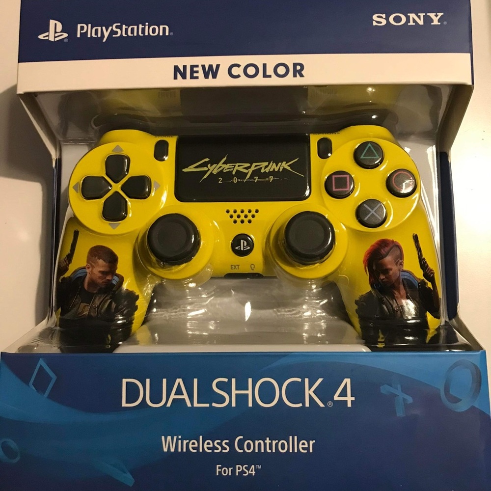 Cyberpunk PS4 Controller